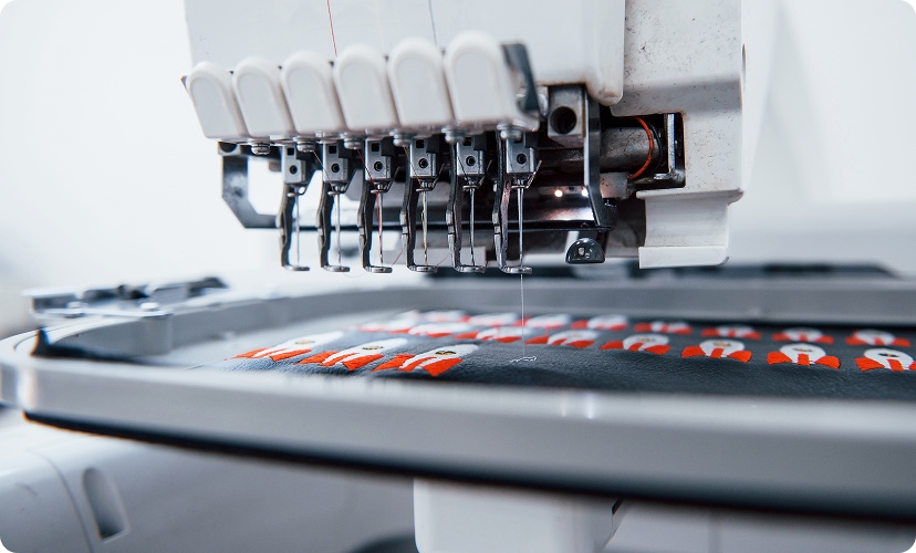 Embroidery Process